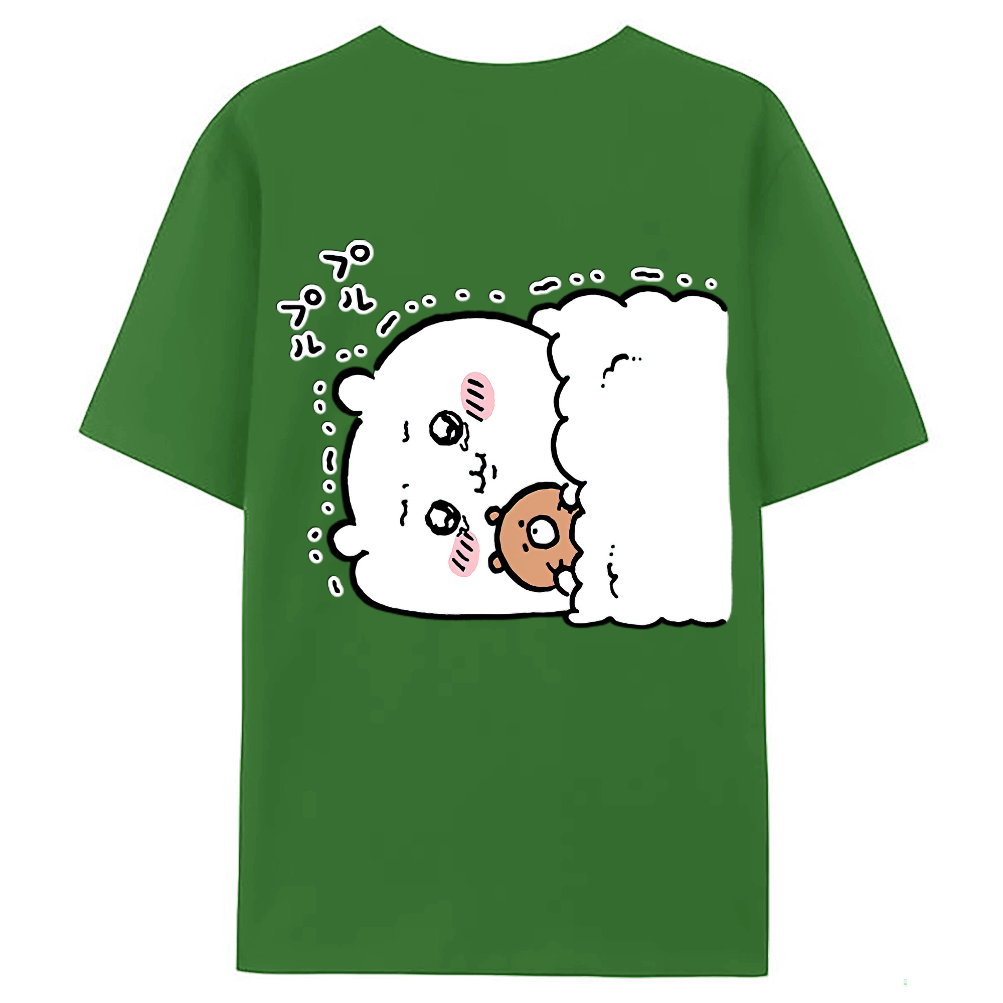 （画像用） ちいかわ ちいかわ Chii-kawa chiikawa レディース半袖Tシャツ(バックプリント)